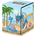 Ultra Pro Gallery Series Seaside Alcove Flip Deck Box Lapras and Gyarados for Pokémon