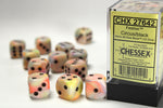 Chessex Festive Circus/black 16mm d6 Dice Block (12 dice)