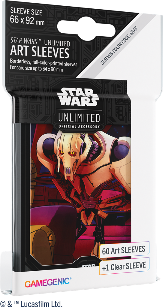 Star Wars Unlimited General Grievous Sleeve