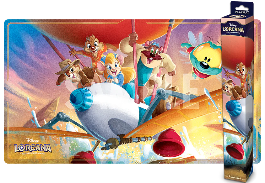 Lorcana Reign of Jafar Rescue Rangers Playmat