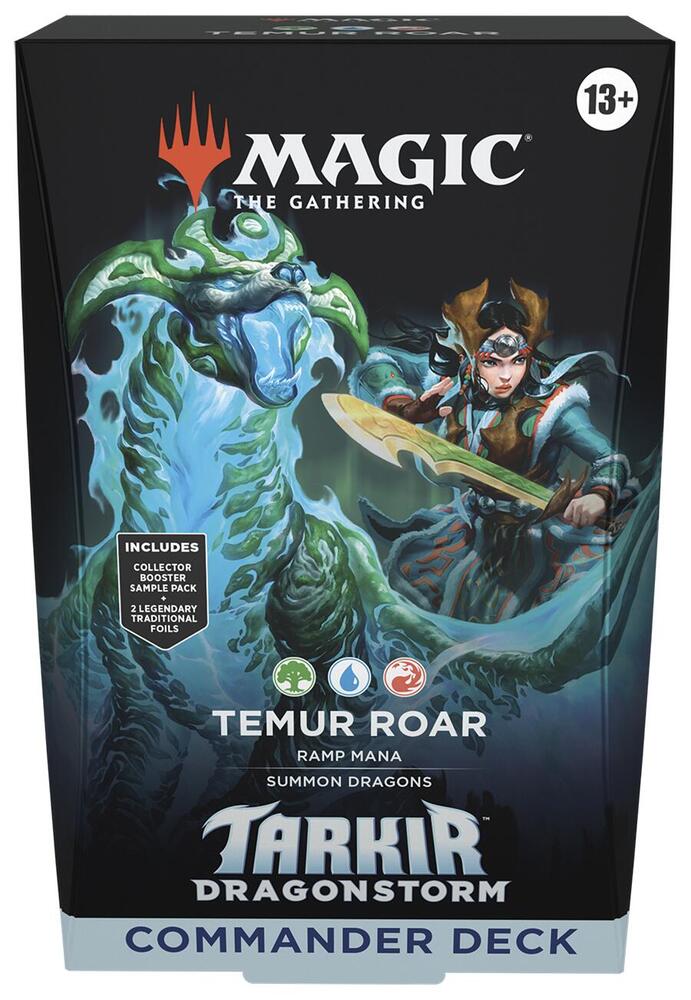 MTG Tarkir: Dragonstorm Commander Deck - Temur Roar