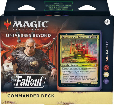 Magic The Gathering Fallout Hail, Ceasar Commander Deck