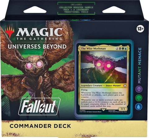 Magic The Gathering Fallout Mutant Menace Commander Deck