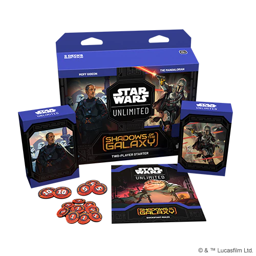 Star Wars Unlimited Shadows Of The Galaxy 2 Player Starter Deck