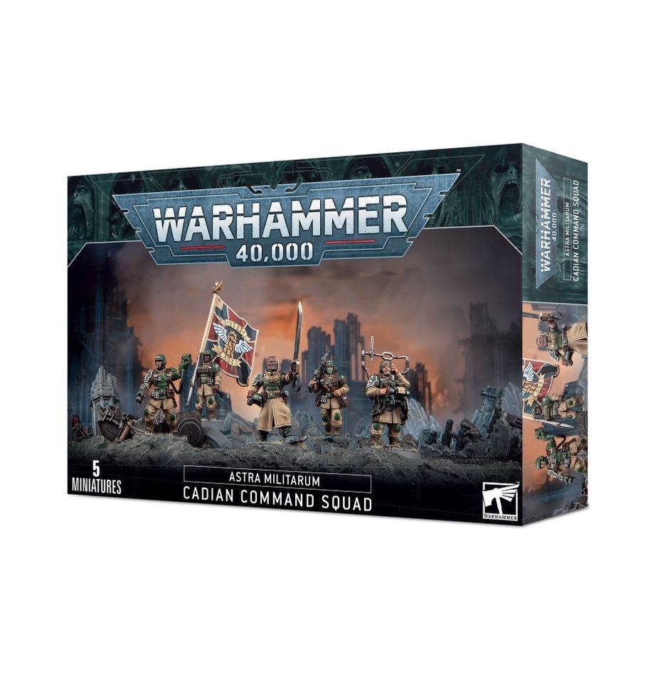 Warhammer 40K Cadian Command Squad
