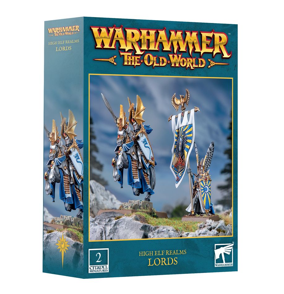 Warhammer TOW High Elf Lords