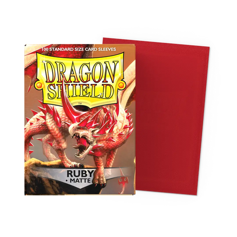 Dragon Shield 100CT Matte Ruby