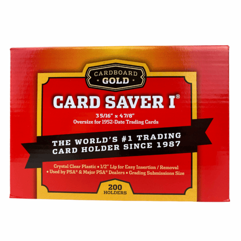 Cardboard Gold Card Saver 1