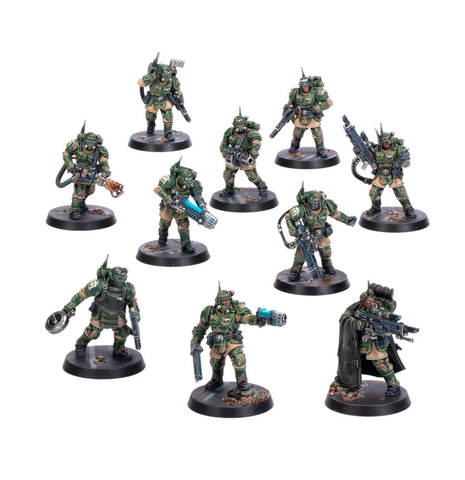 Warhammer 40K Kill Team Kasrkin Cadian Special Forces Team