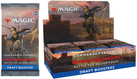 Magic The Gathering D&D Baldur's Gate Draft Booster Box