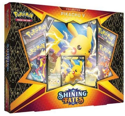 Pokémon Shining Fates Pikachu V Box