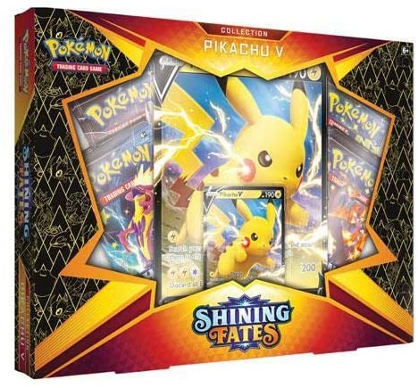 Pokémon Shining Fates Pikachu V Box